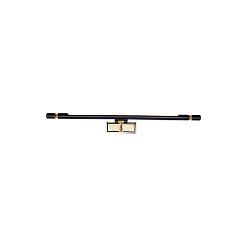  铜 亚克力 铁艺 卫浴间 现代北欧 镜前灯 1632-53/黑色/中性光/8w/12009