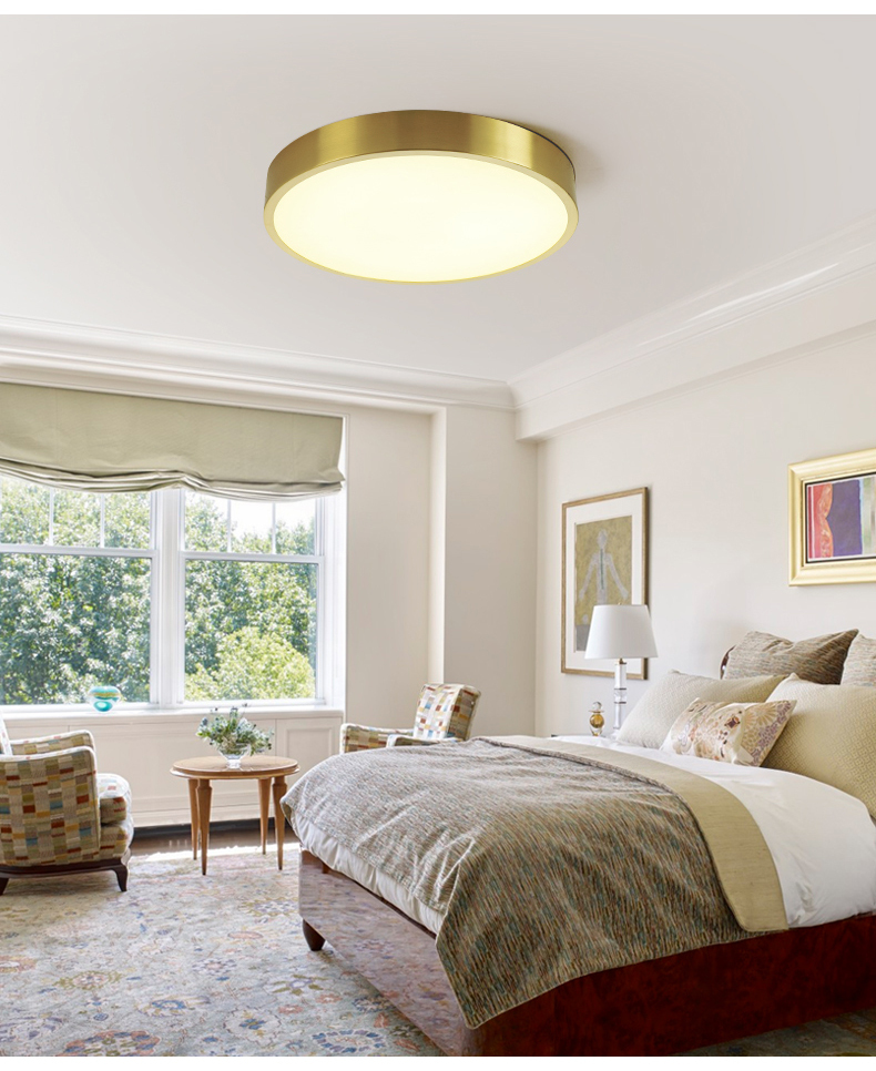 博途照明 现代简约极简全铜bt-8801系列led吸顶灯 - 博途照明官方灯具